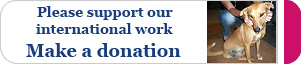 Please support our international work by making a donation © RSPCA