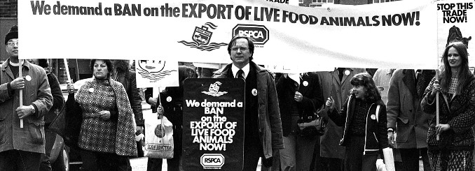 Richard Ryder RSPCA campaigning