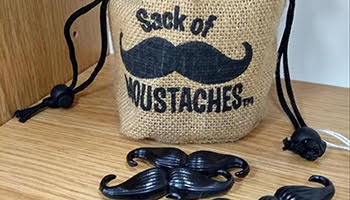 sack of moustaches action man