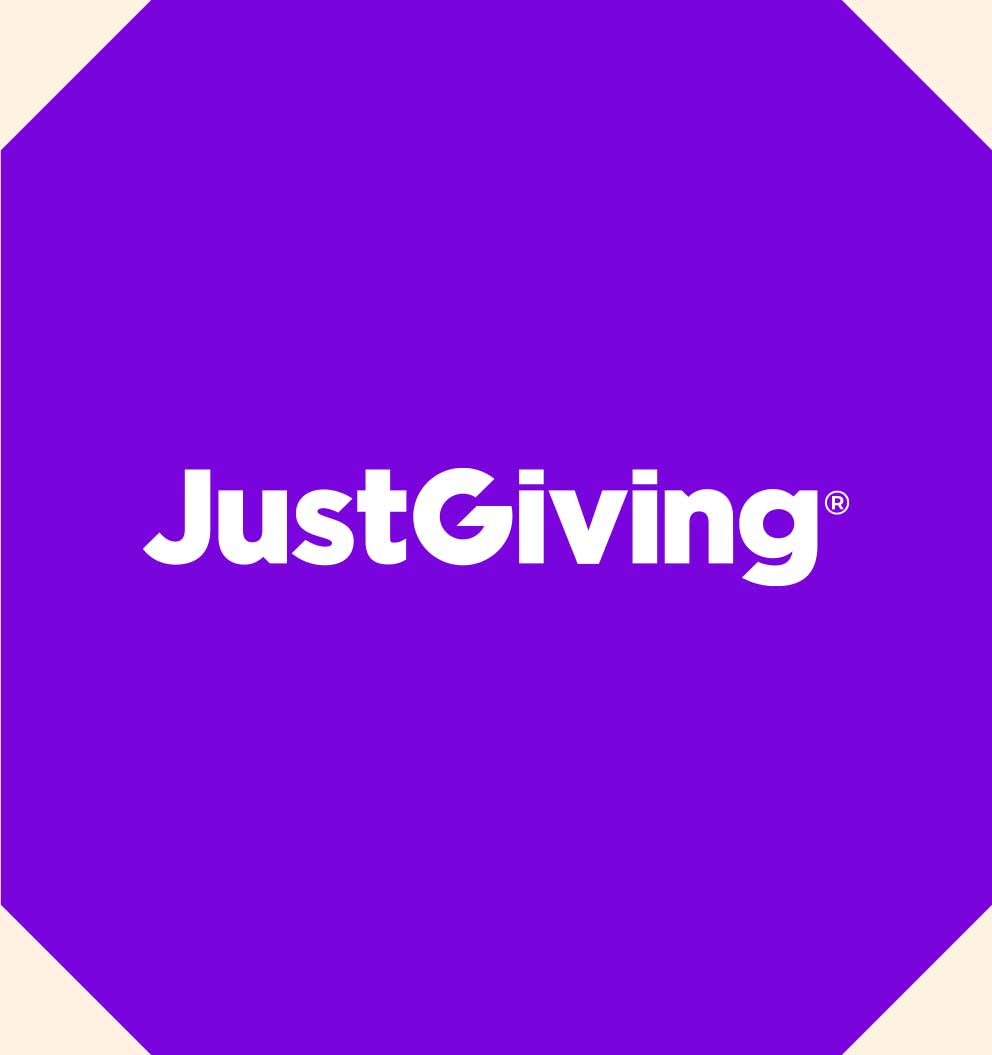 JustGiving logo.