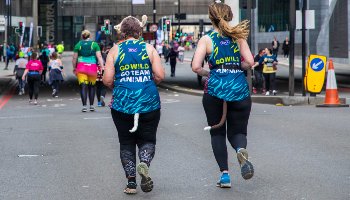 Hampton Court Palace Half Marathon runners