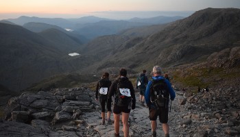 Lake District trekkers