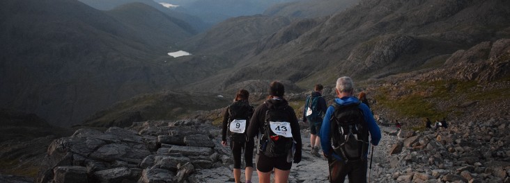 Lake District trekkers