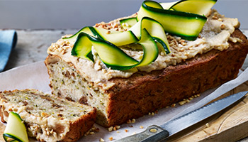 Vegan courgette cake