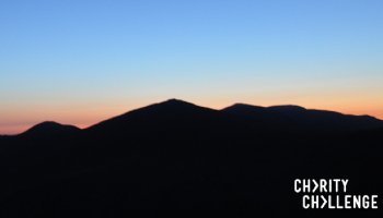 view above mountain at sunrise © RSPCA