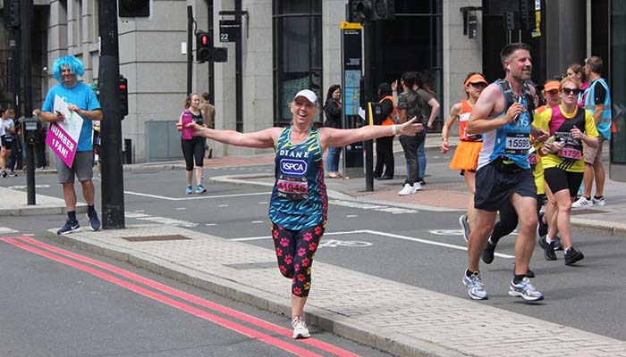 RSPCA marathon arms open