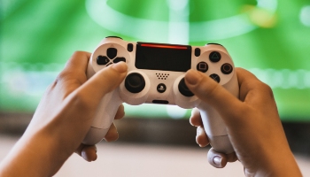 person holding game controller in hands © RSPCA
