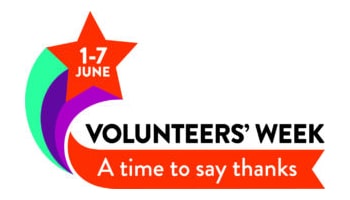 Volunteers week logo Volunteers week logo