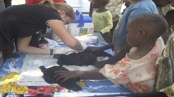 Veterinary clinic in Malawi
