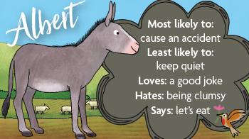 Albert the donkey
