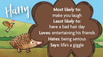 Harry the hedgehog