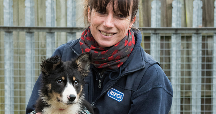 RSPCA Millbrook Deputy Manager Liz Wood