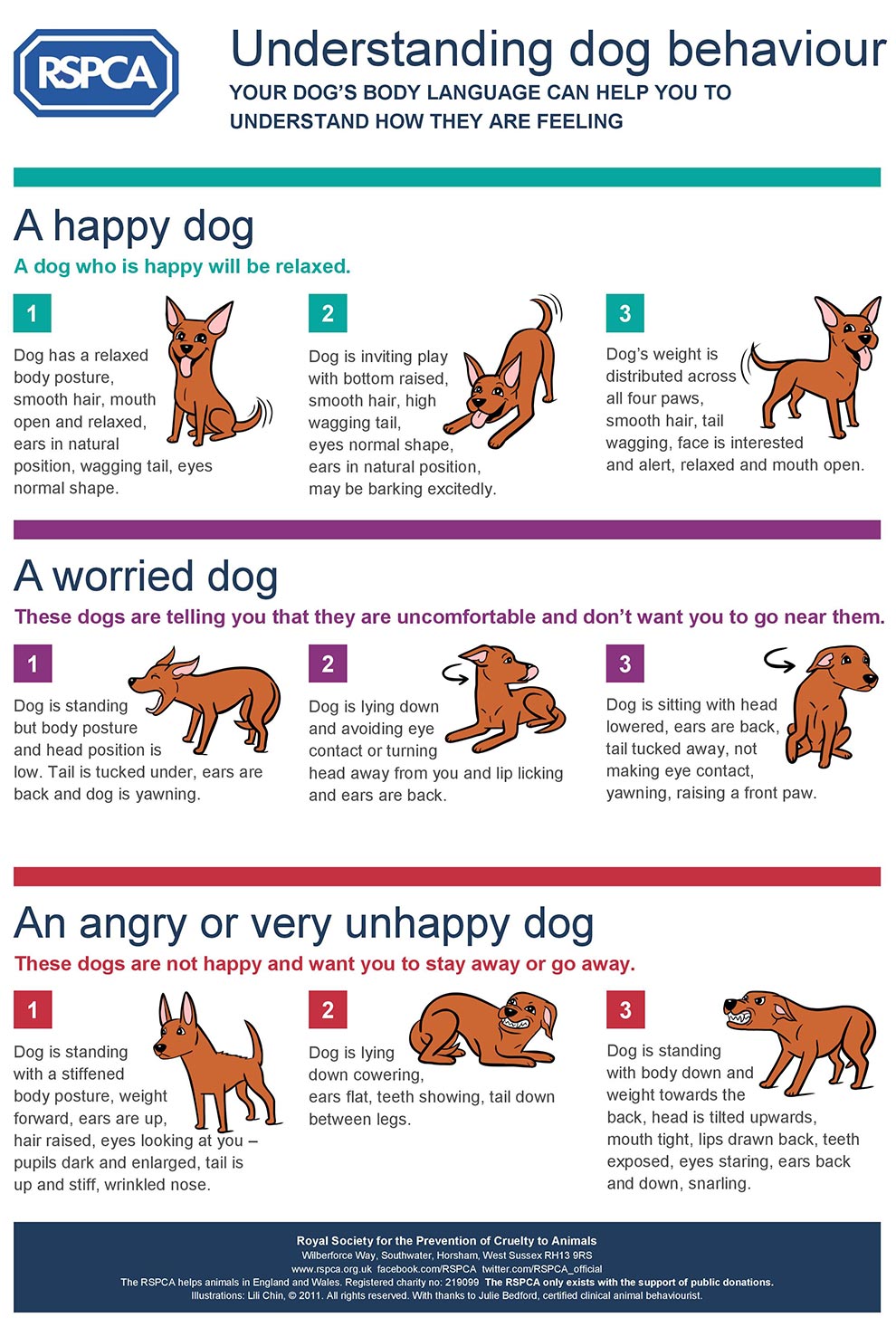 Dog Body Language Chart Pdf