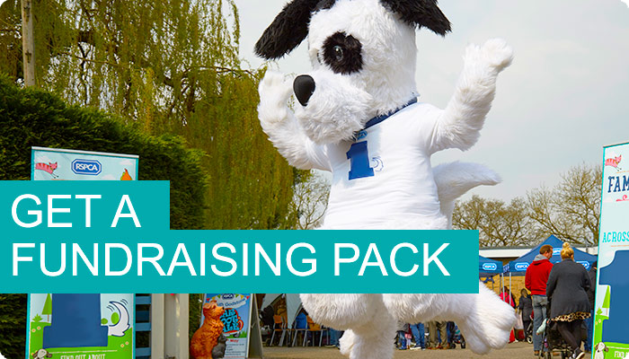 Get a fundraising pack © RSPCA